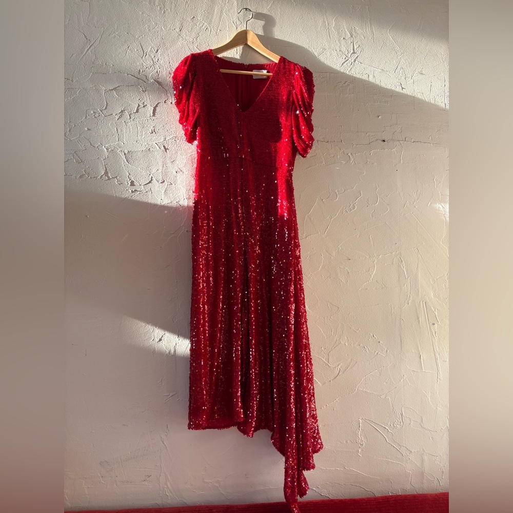 Sequined Erdem dress